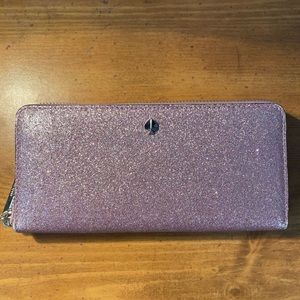 Sparkly Pink Kate Spade Wallet